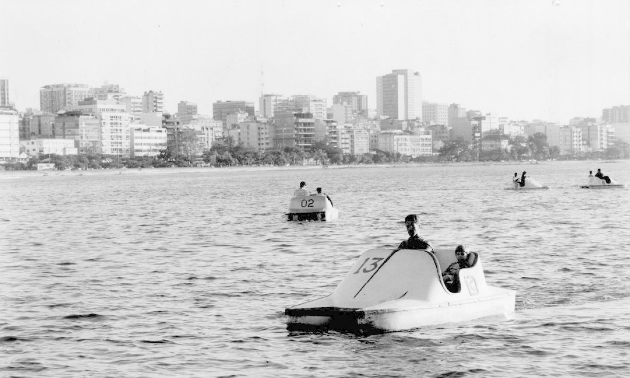 Lagoa Rodrigues de Freitas, anos 1950